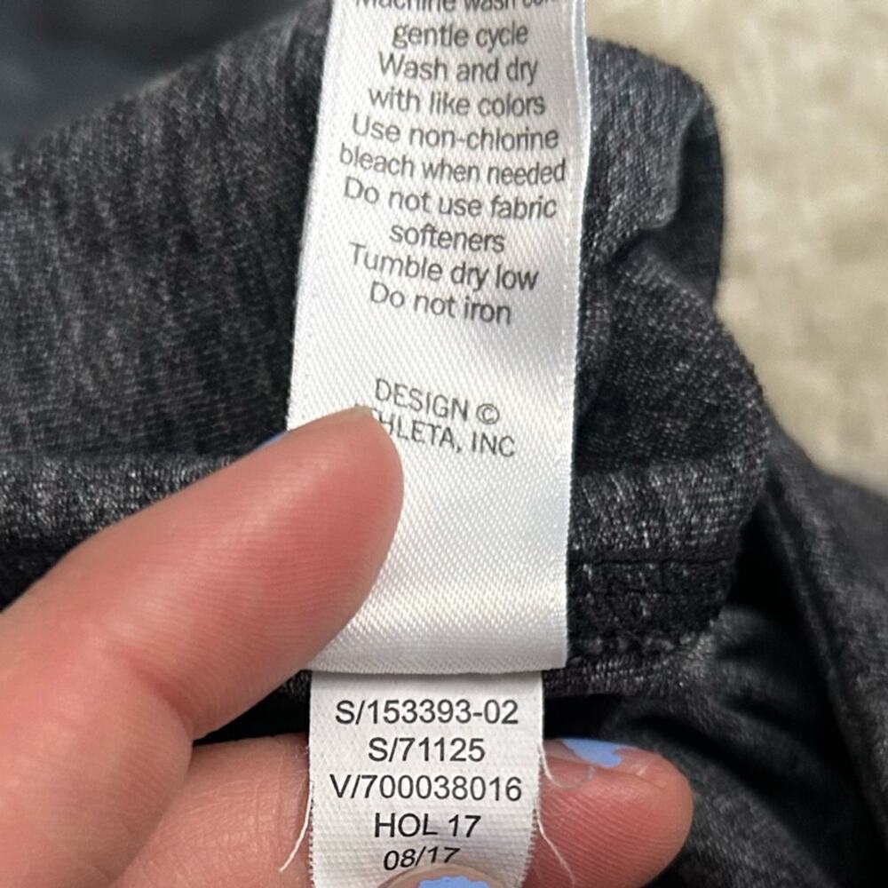 Athleta Excursion Tight Gray Space Dye Athletic W… - image 6